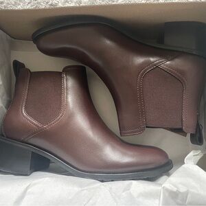 Cole Haan Cassie Brown Ankle Boots